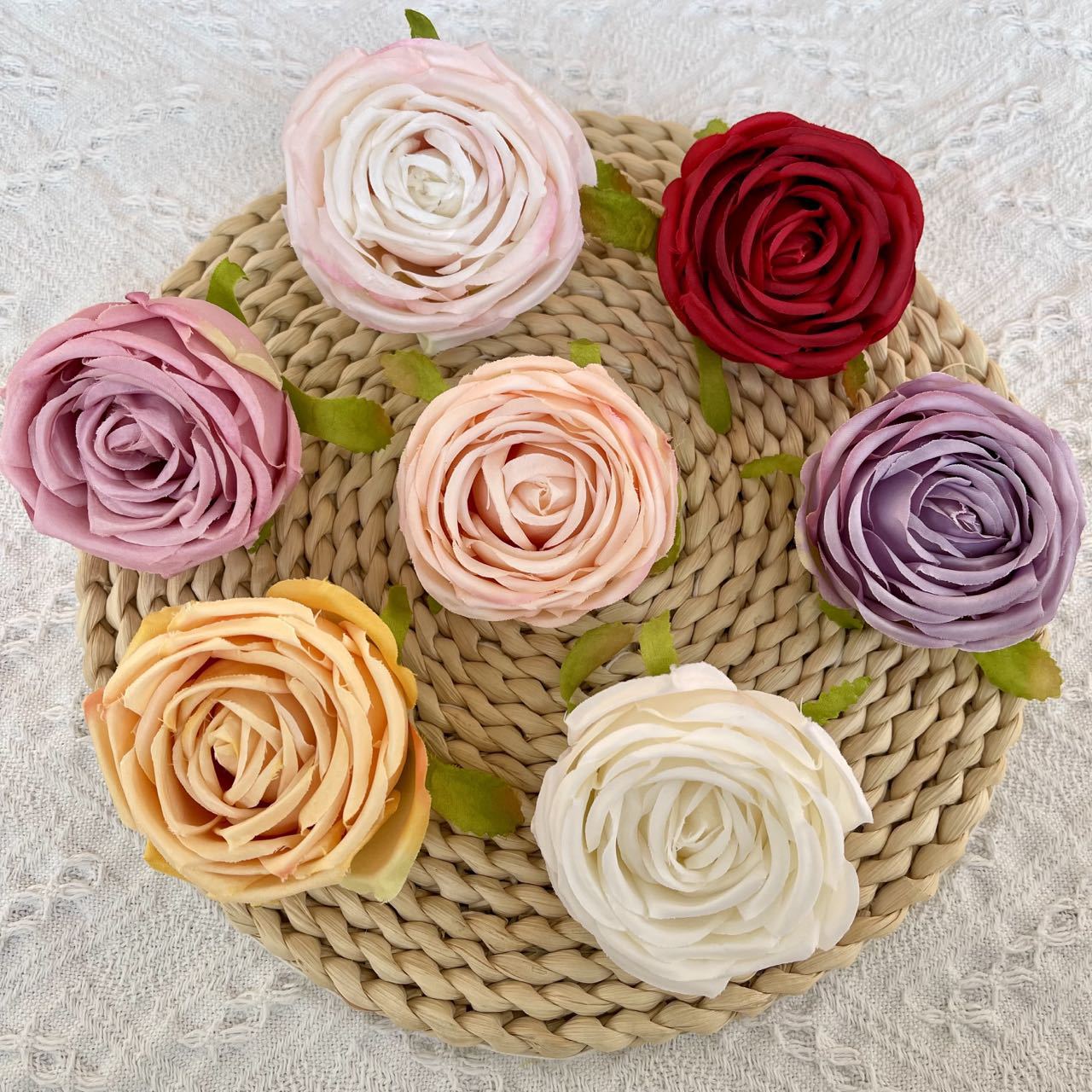 Baby Clothing Guide - Cabeza de Rosa Imperial de 8cm,