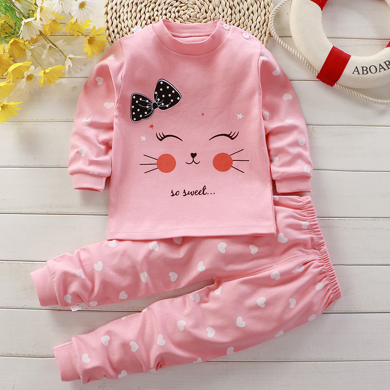 Baby Clothing For Sleep - Pijamas de otoño para niñas y